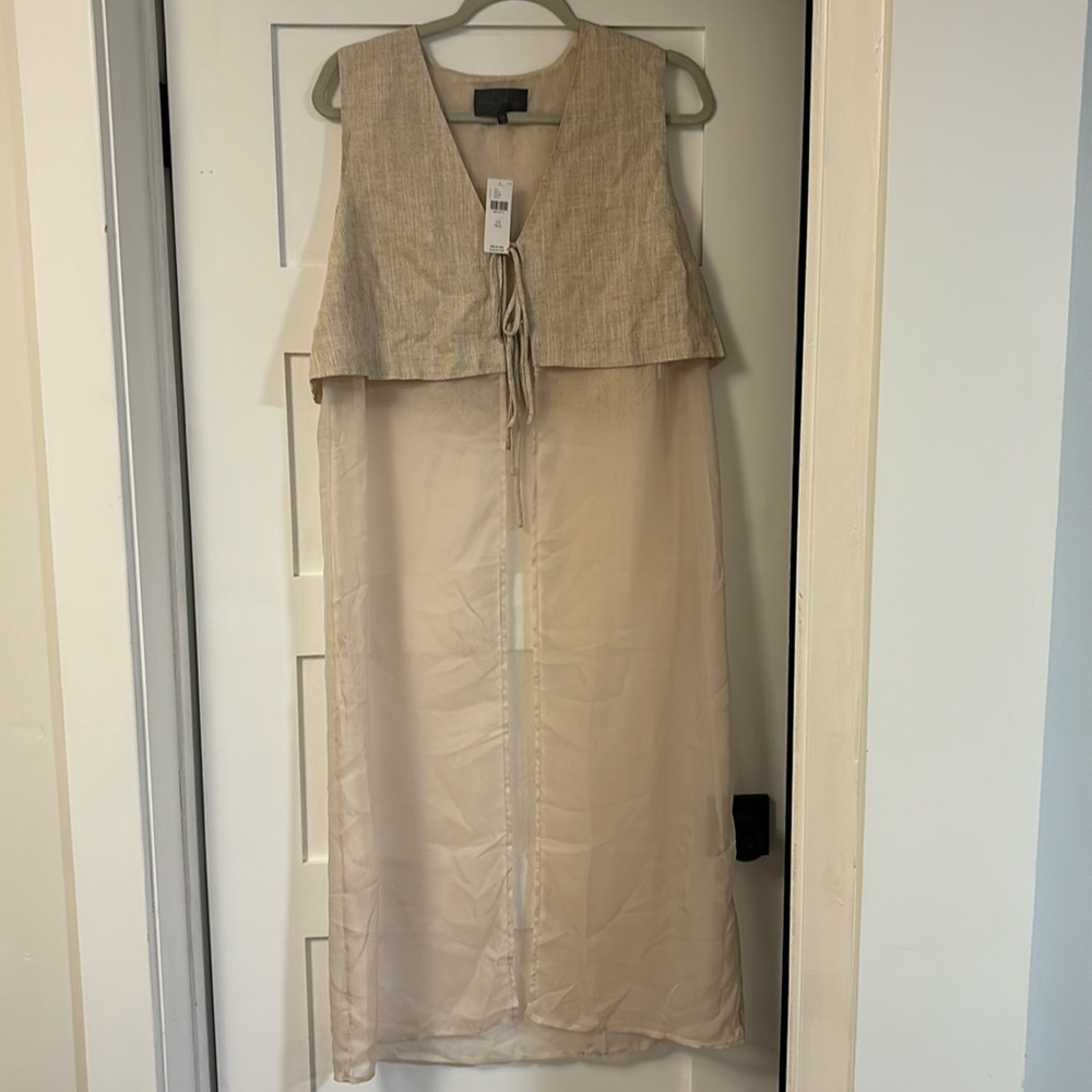 Anthropologie Sheer cover up